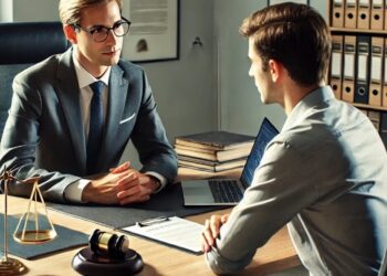 Twee zaken mensen die aan een tafel zitten