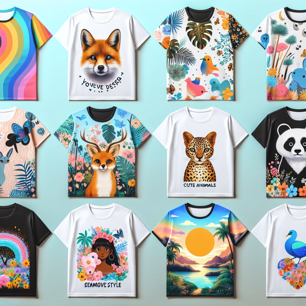 Creatieve Ideeën voor T-Shirts Bedrukken die Je Moet Proberen