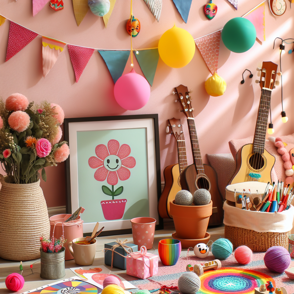 Creëer een Vrolijke Ambiance met Kleurrijke Decoratie en Muziek