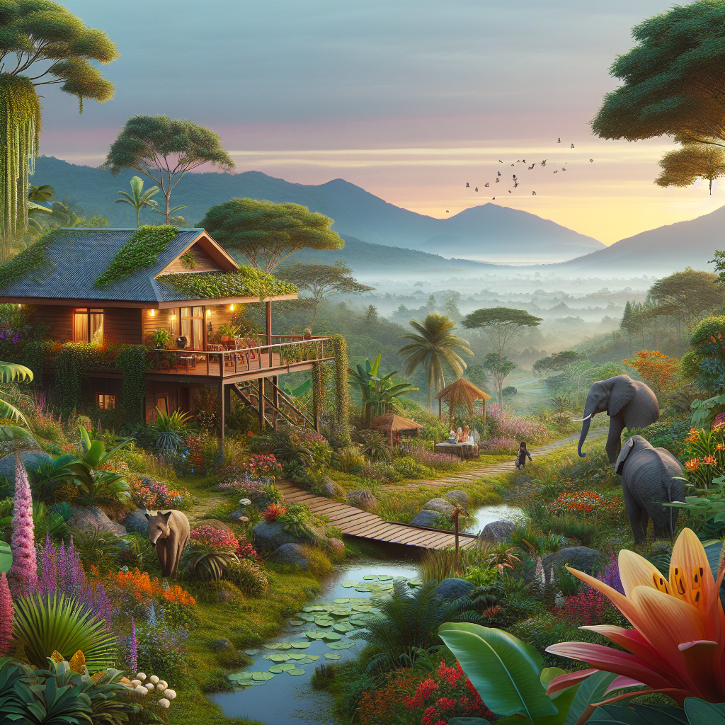 Wonen bij de Natuur: een harmonieus leven tussen flora en fauna