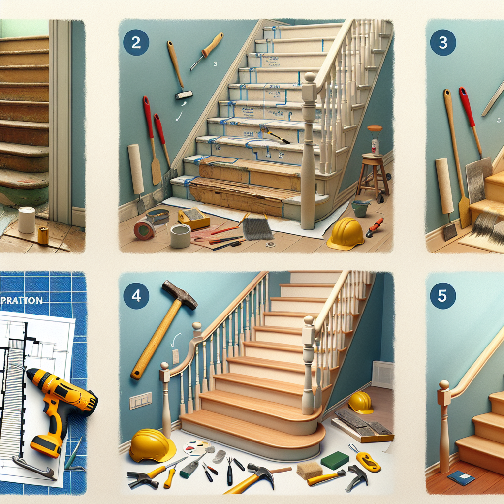 Stappenplan voor een succesvolle trappenrenovatie in 5 eenvoudige stappen