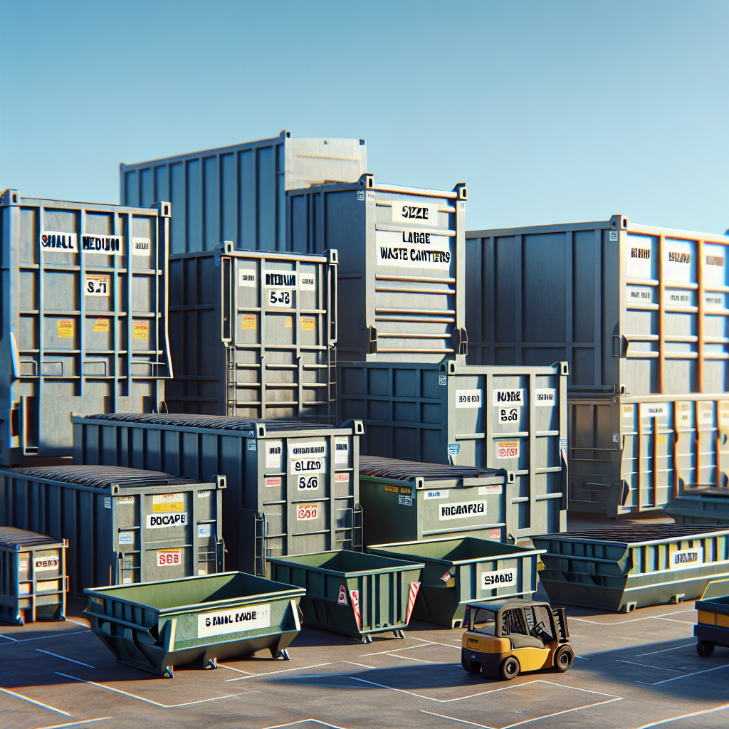 Afvalcontainer Huren Grootte en Capaciteit Voor Jouw Project