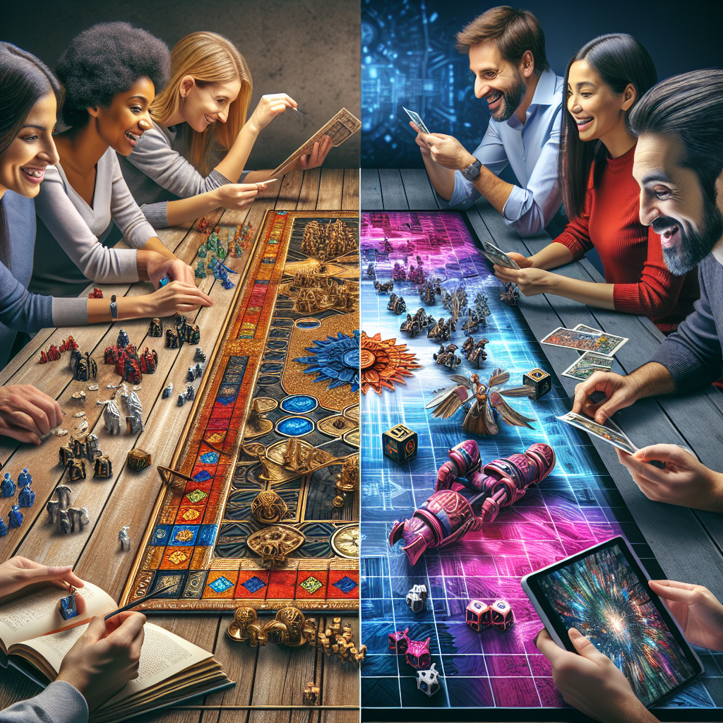 Digitale vs Fysieke Bordspellen Welke is de beste keuze voor jou?