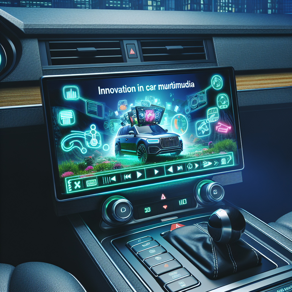 Innovatie in Carmultimedia: De Toekomst van Auto-Entertainment