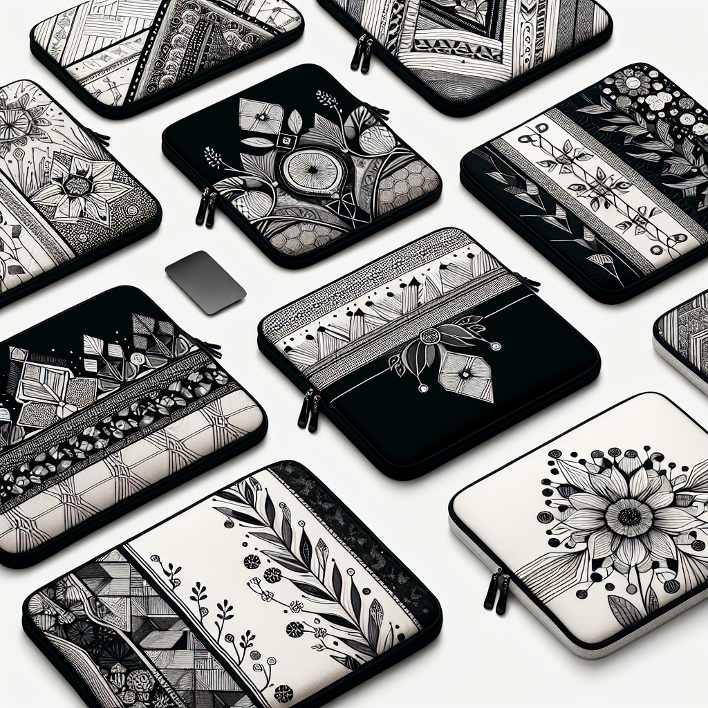 Klassevolle Laptop Sleeves in Diverse Stijlen voor Elke Gelegenheid