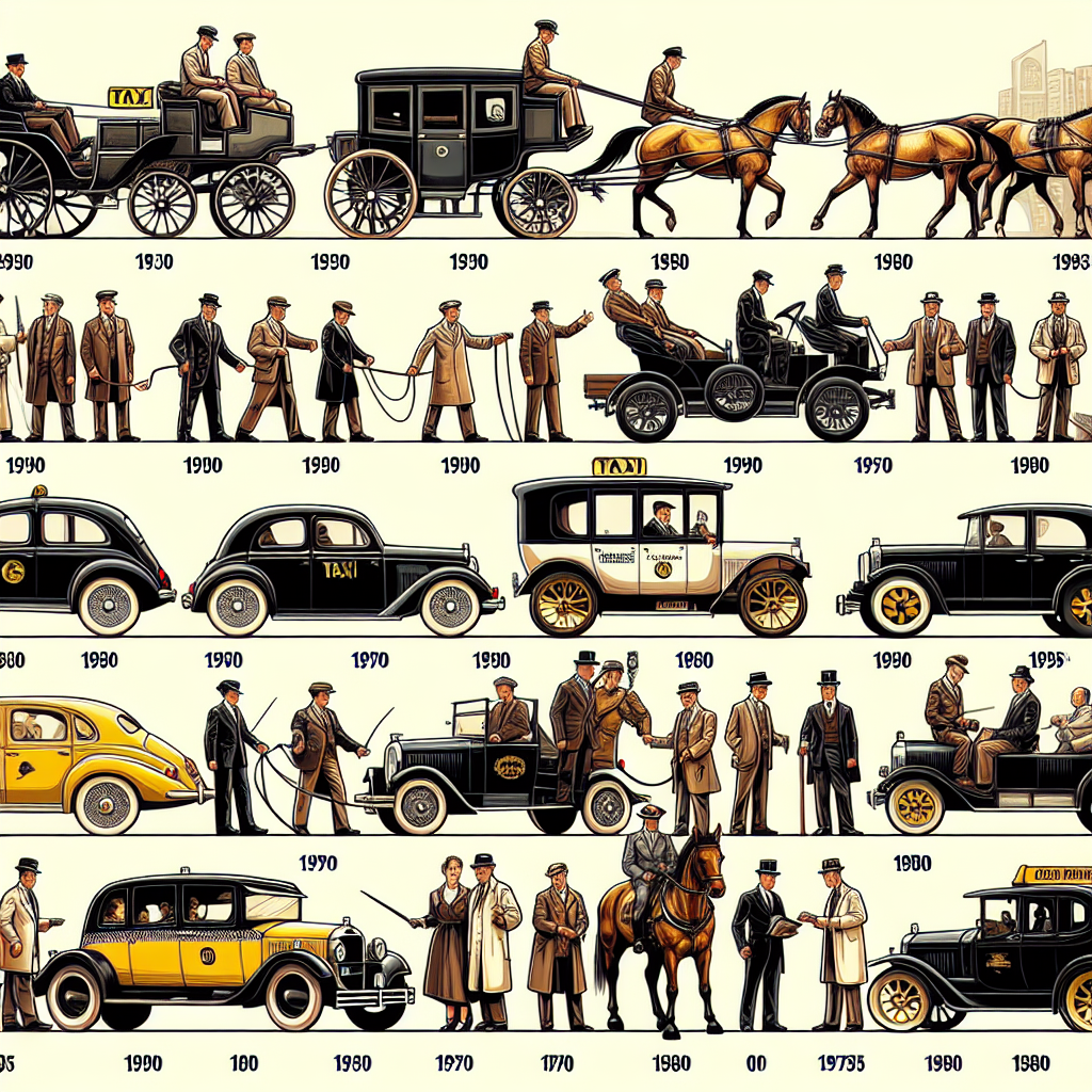 De Geschiedenis van Taxi Vervoer in Nederland door de Jaren Heen