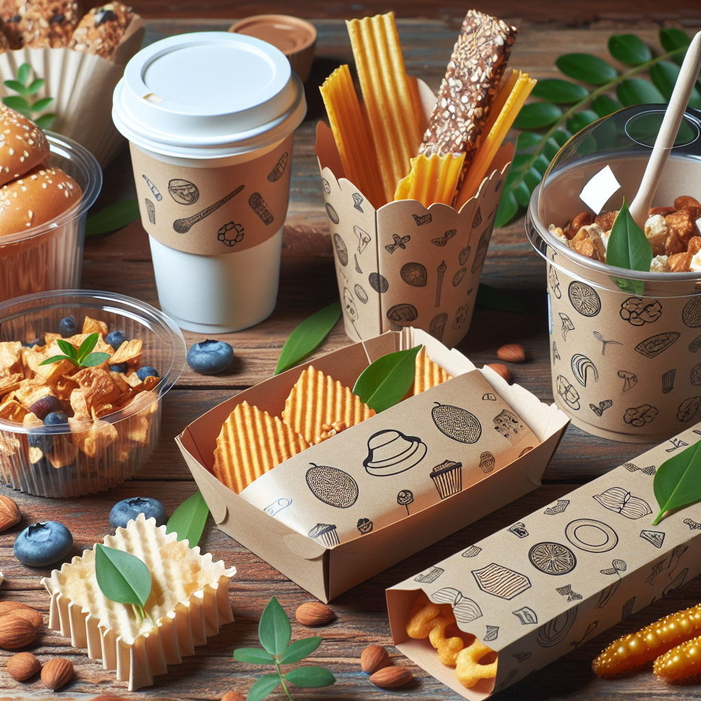 Duurzame en praktische disposable verpakkingen voor snackbars