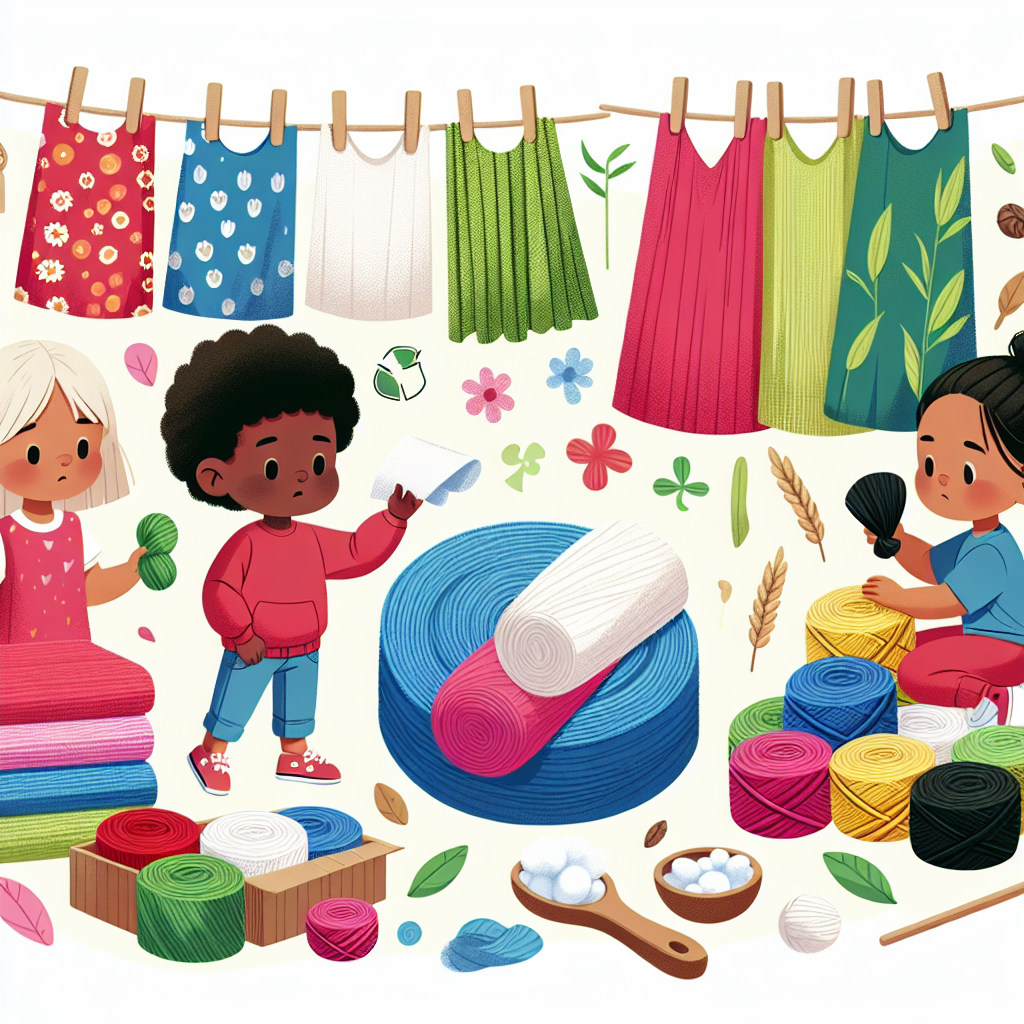 Kindvriendelijke Materialen voor Duurzame Kleding Keuzes