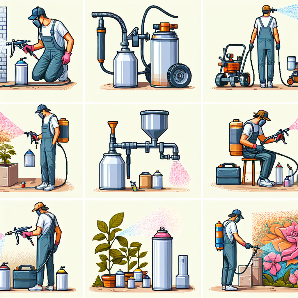 Spuitapparatuur voor elke situatie: types en toepassingen uitgelegd