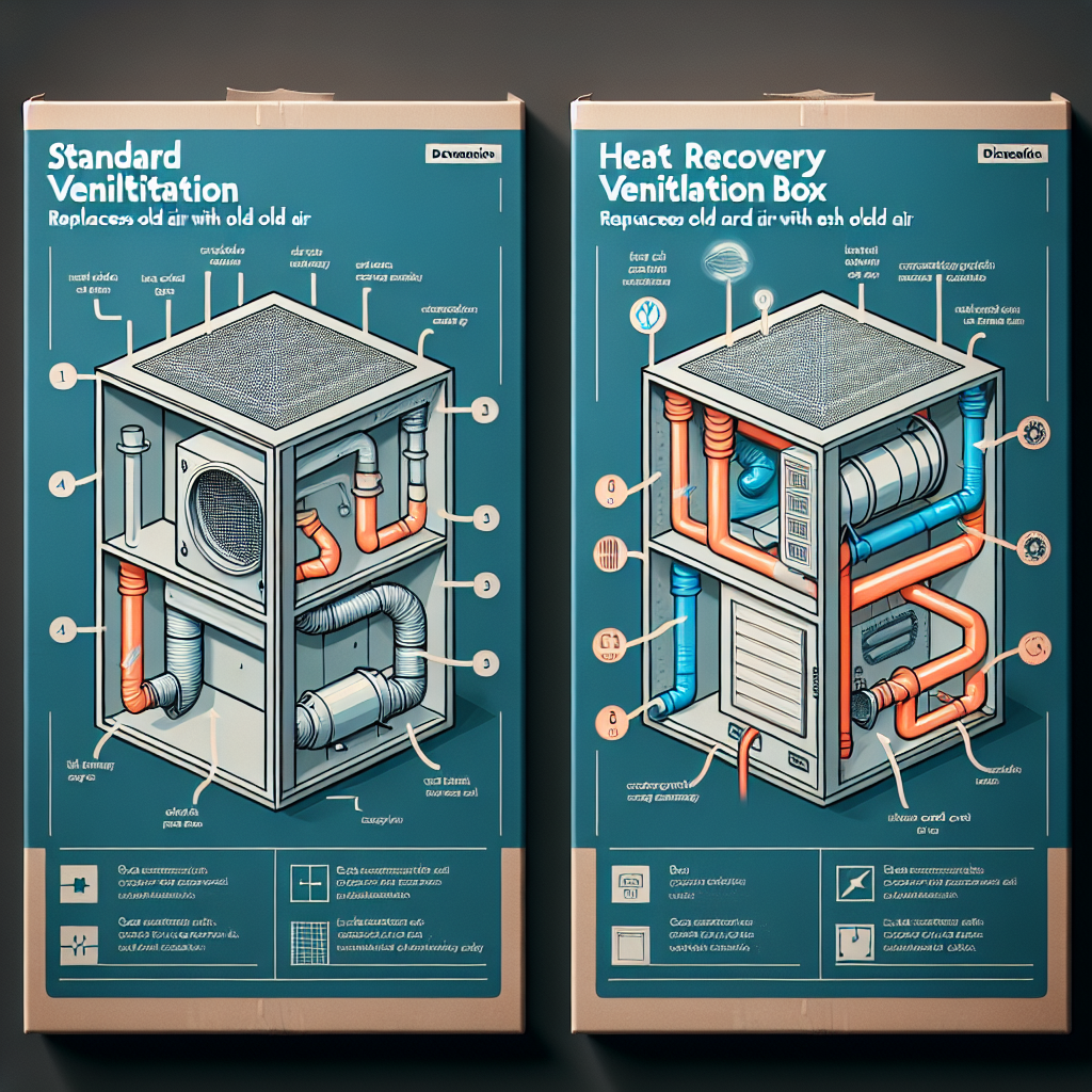 Ventilatiebox en ventilatiebox WTW wat is het verschil?