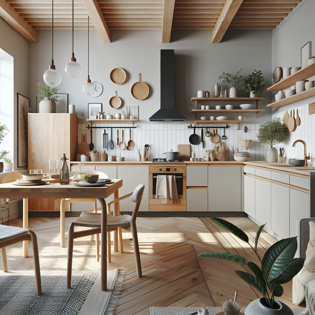Keukens in Scandinavische Sfeer: Minimalistisch en Functioneel Ontwerpen