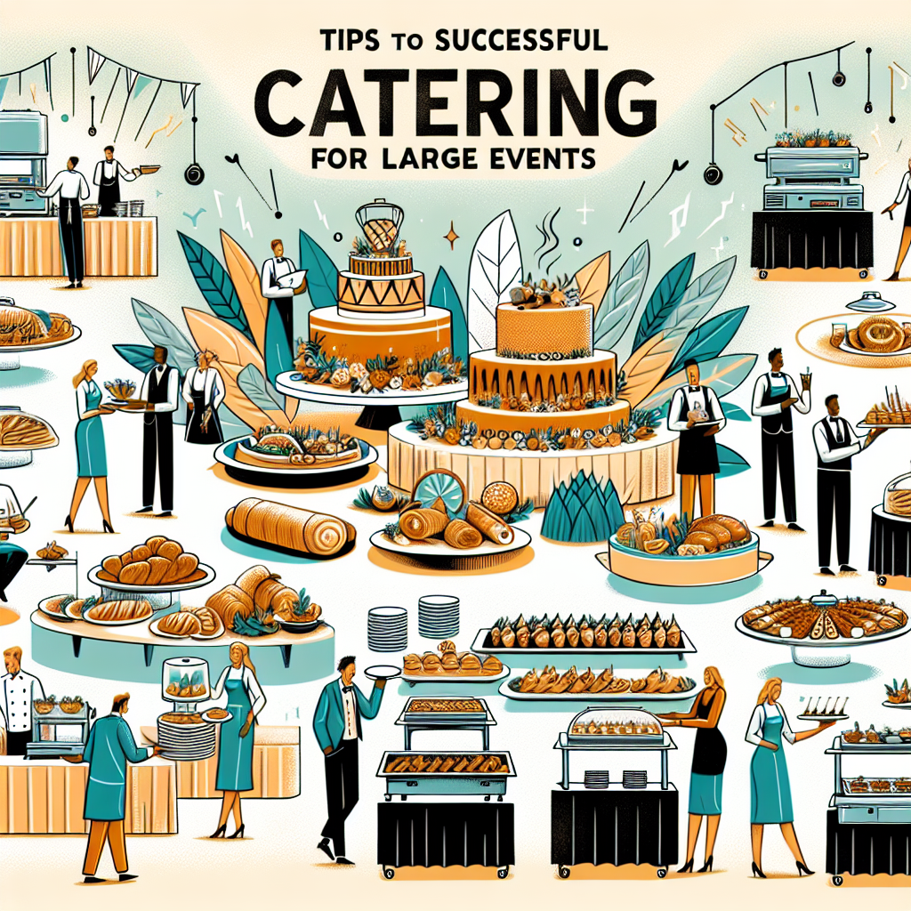 Catering voor Grote Groepen: Tips en Trends voor een Succesvolle Evenement