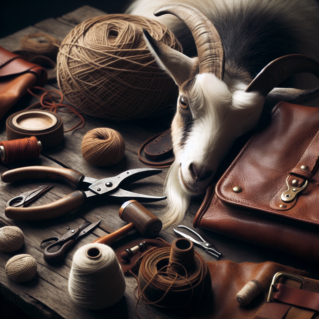 Geitenhuiden voor tassen de perfecte combinatie van stijl en duurzaamheid