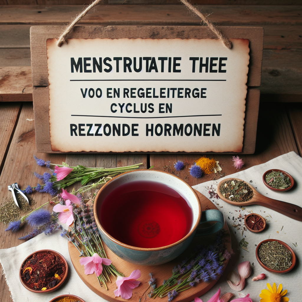 Menstruatie Thee Voor Een Regelmatige Cyclus en Gezonde Hormonen