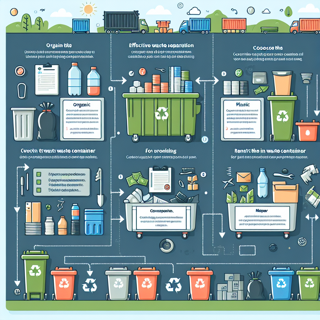 Tips voor Afvalcontainer Huren en Effectieve Afvalscheiding