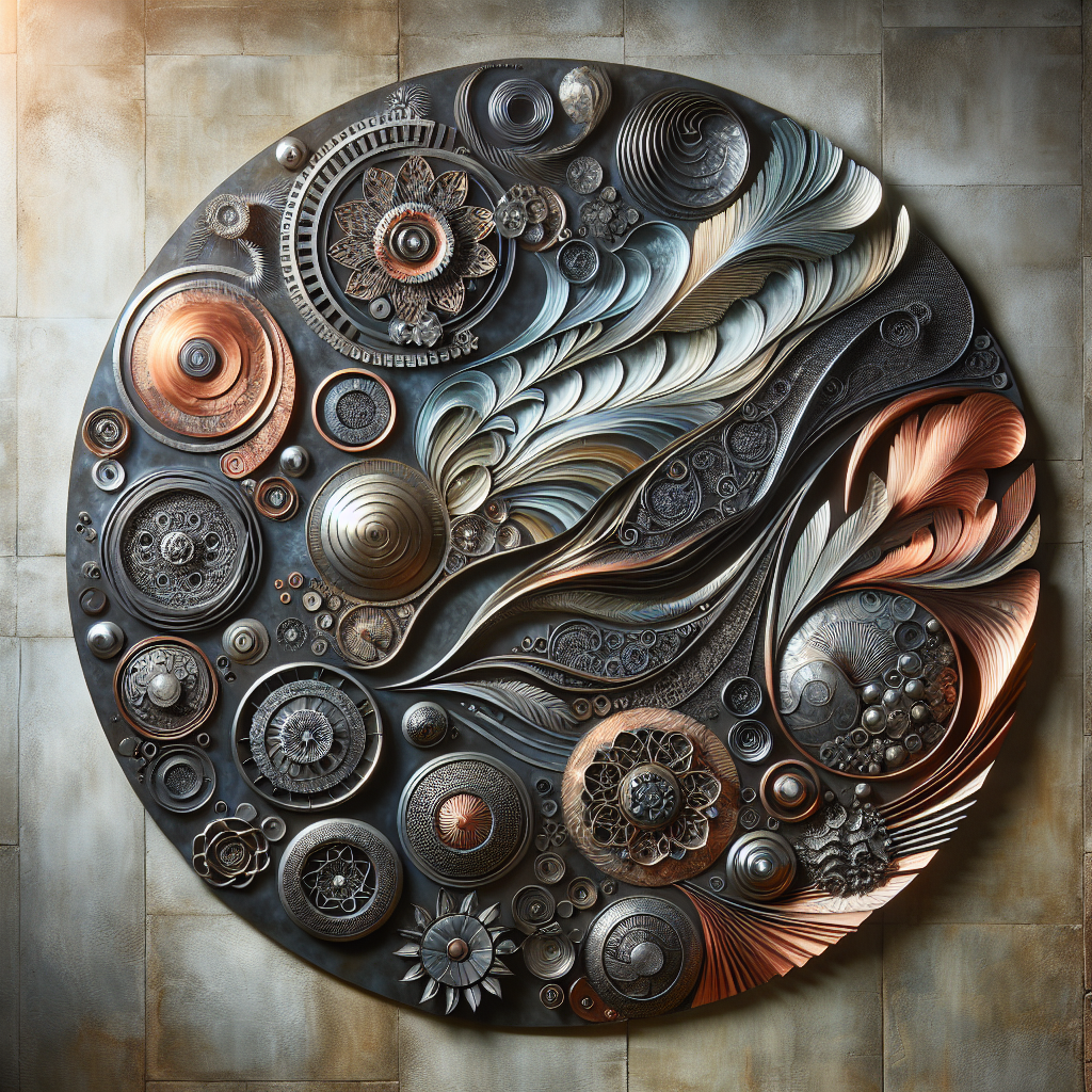 Creatieve technieken voor het maken van metalen wanddecoraties
