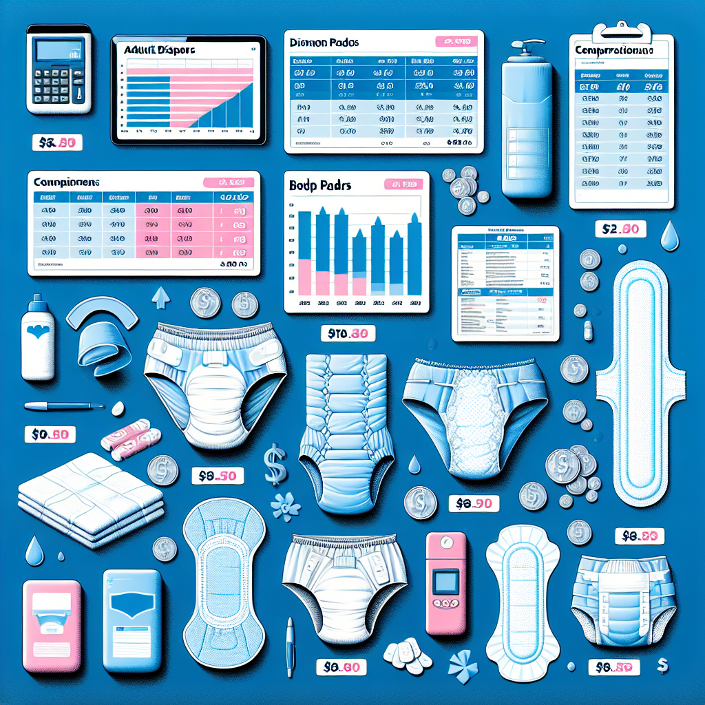 Kosten van Incontinentie Producten en hun Vergelijking voor Consumenten