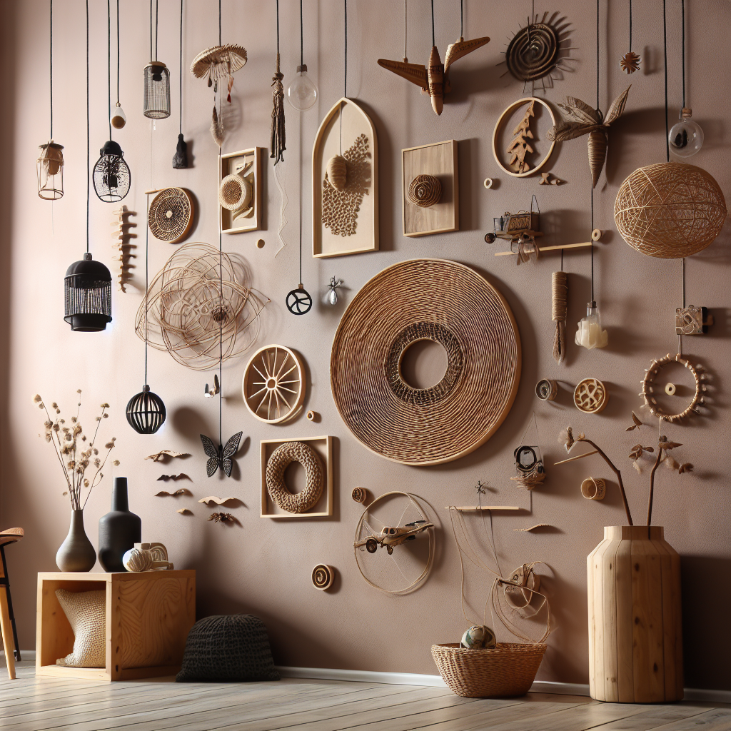 Creatieve Wanddecoraties voor een Unieke Sfeer in Jouw Huis