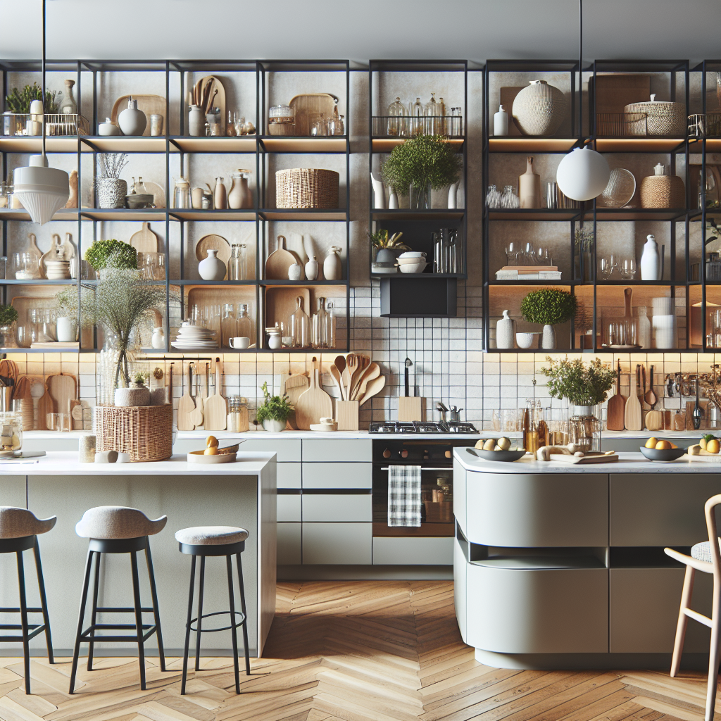 Keukens Met Open Planken: Stijlvolle Opslag en Display Ideeën