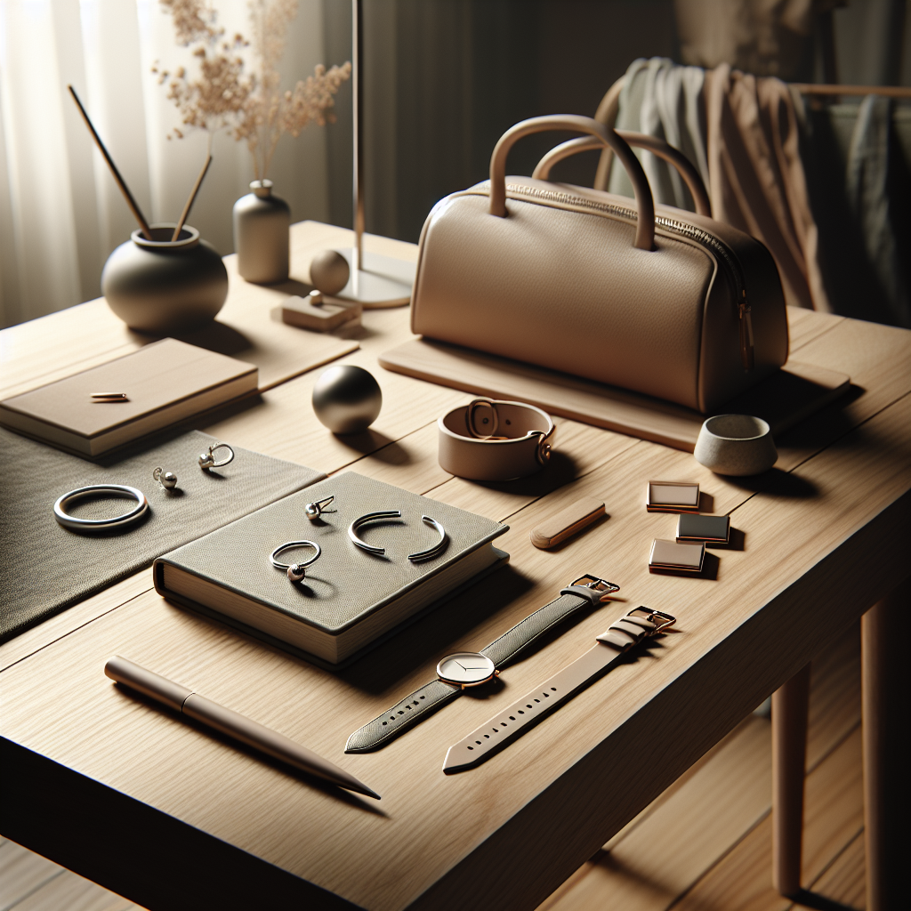 Ontdek de charme van minimalistische modeaccessoires voor elke gelegenheid