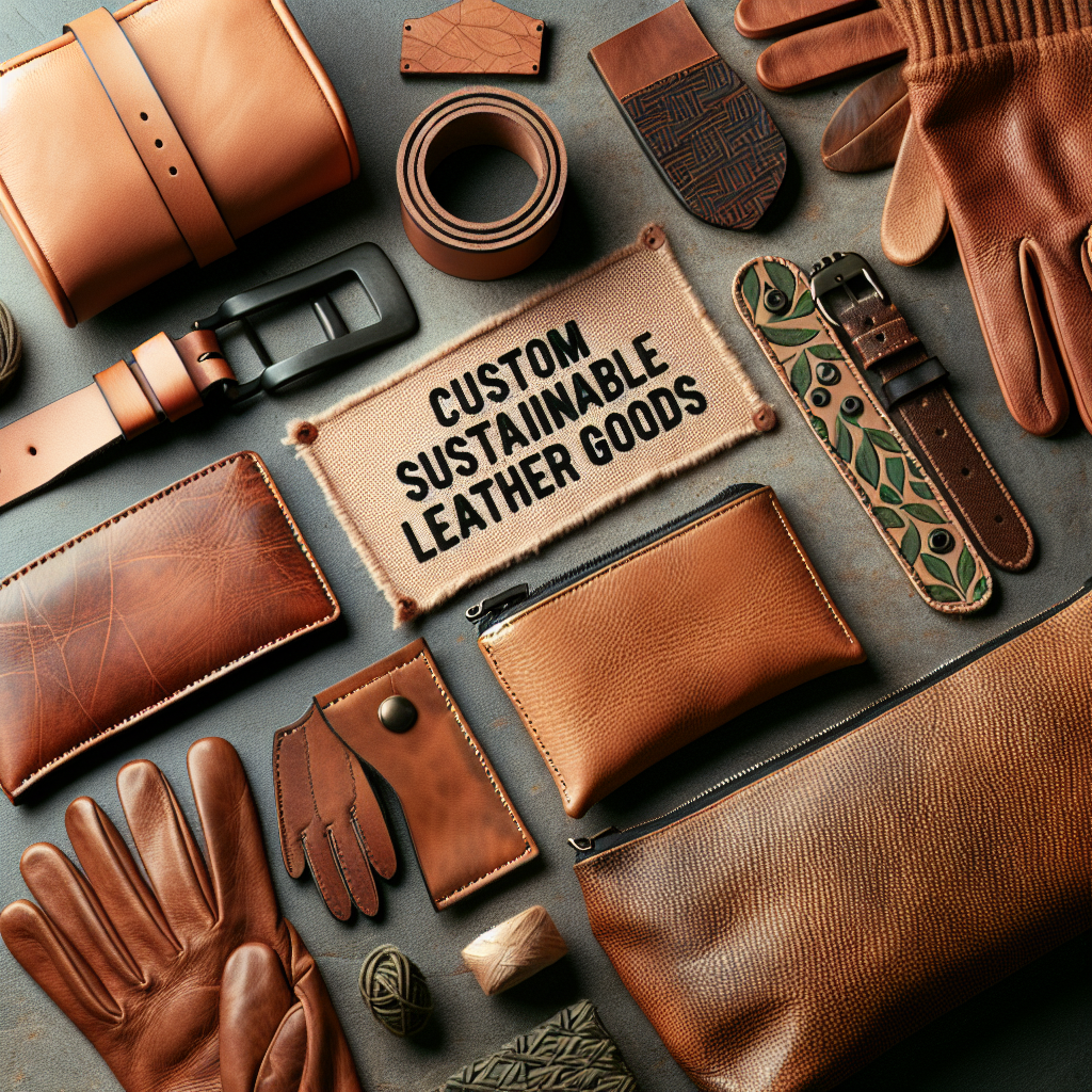 Duurzame Lederwaren Op Maat voor een Bewuste Levensstijl
