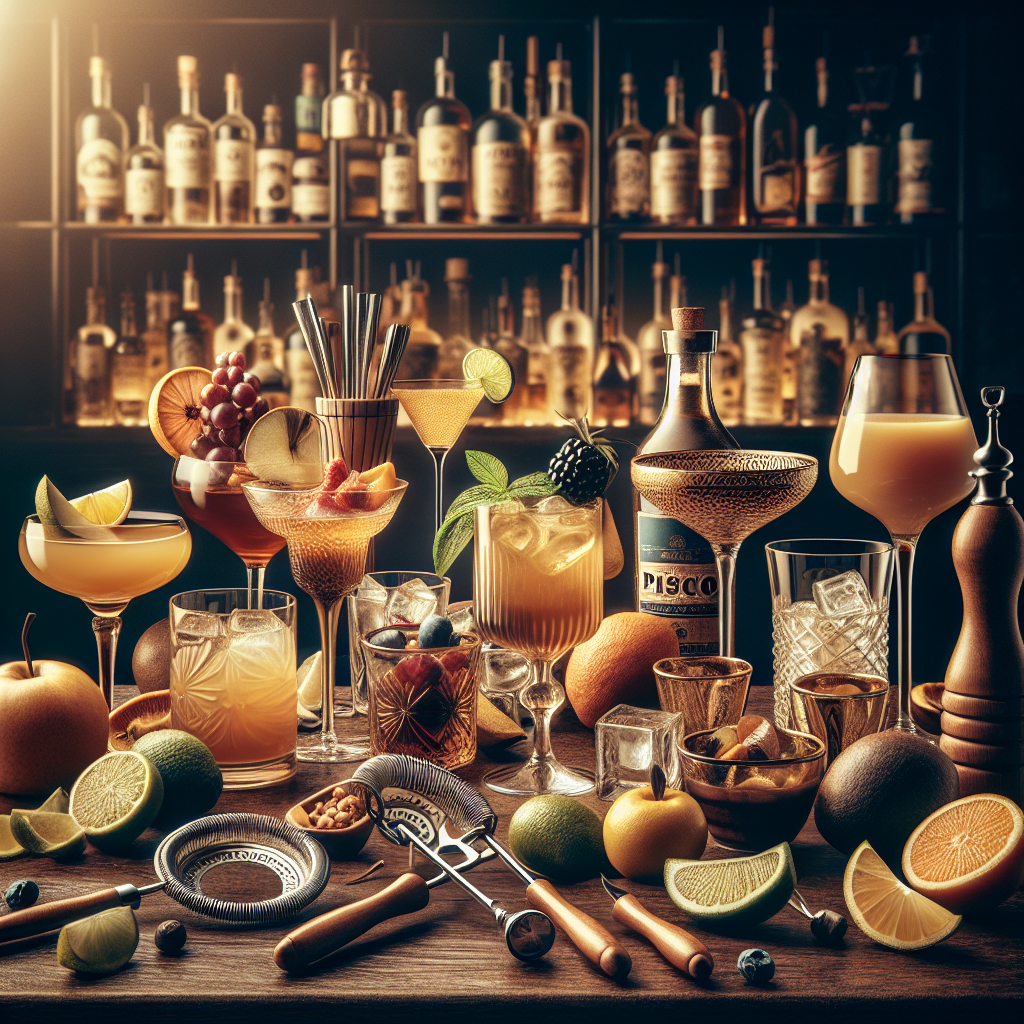 Ontdek de wereld van andere pisco-cocktails en variaties
