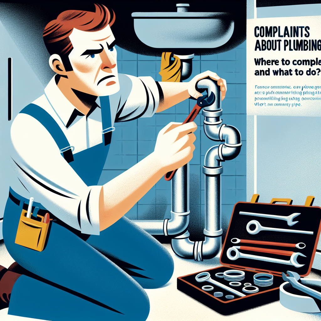 Loodgieter Klachten Waar te Klagen en Wat te Doen?